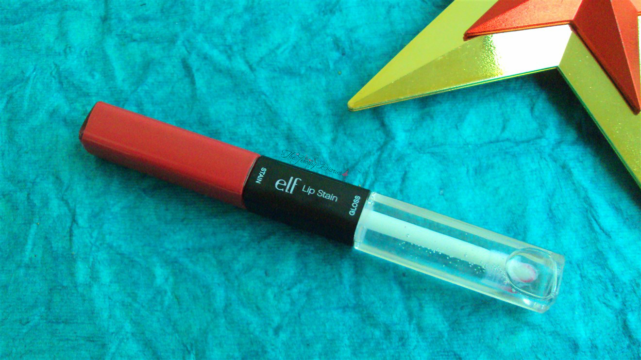 elf lip stain lip gloss cosmetics lipstick red colour