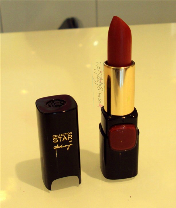 loreal collection star pure reds lipstick pure brick swatches price and availability in india