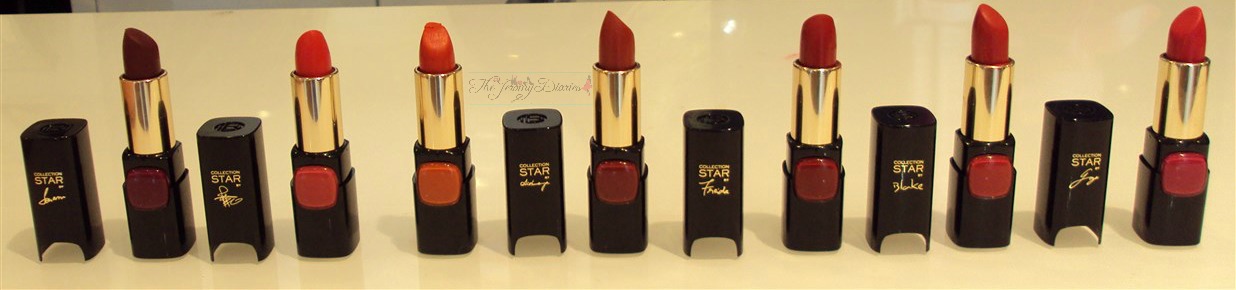 loreal go rouge lipsticks swatches and price in india