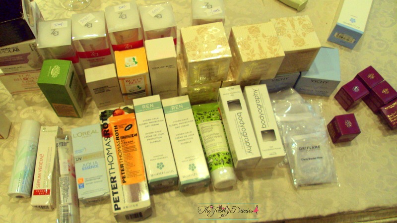 skincare products at elle carnival bangalore