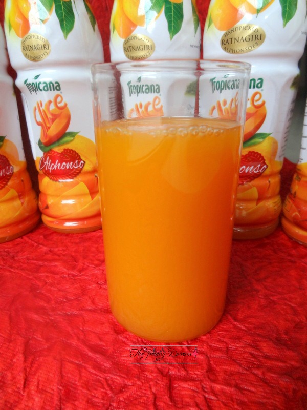 mango juice in india slice