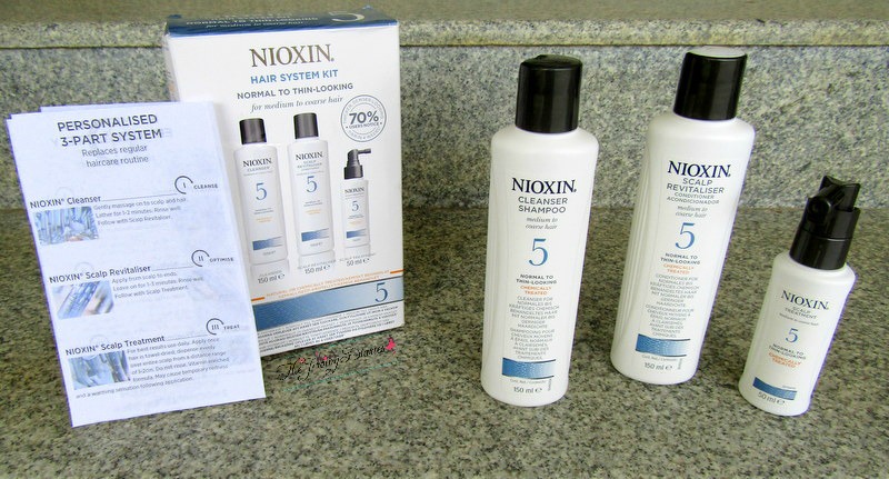 nioxin hair system 5 contents