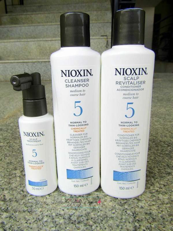 nioxin hair system kit 5 review and contents of the kit