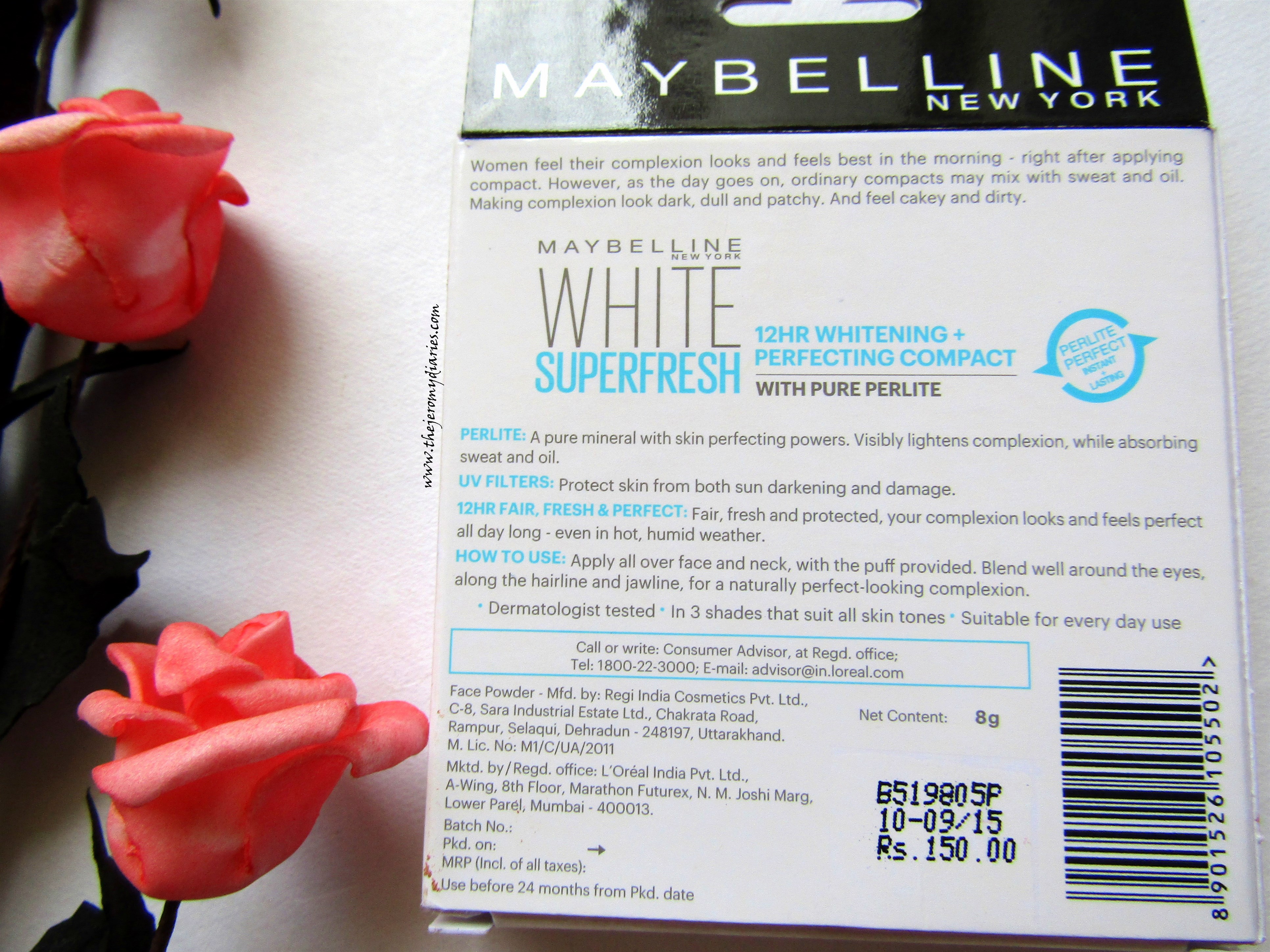 Maybelline White Super Fresh compact price the jeromy diaries (3864 x 2898)