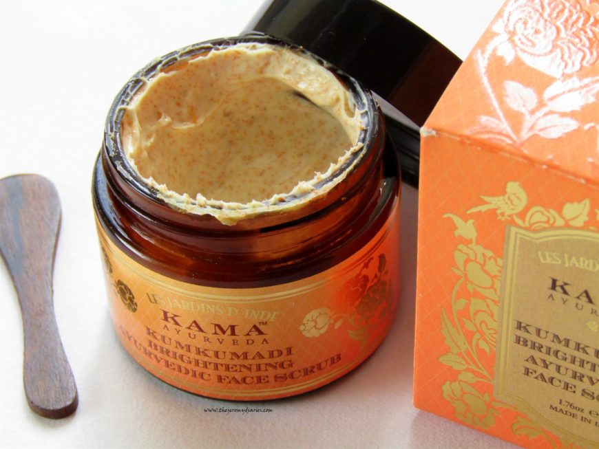 Kama Ayurveda Kumkumadi Brightening Ayurvedic Face Scrub Review - The ...