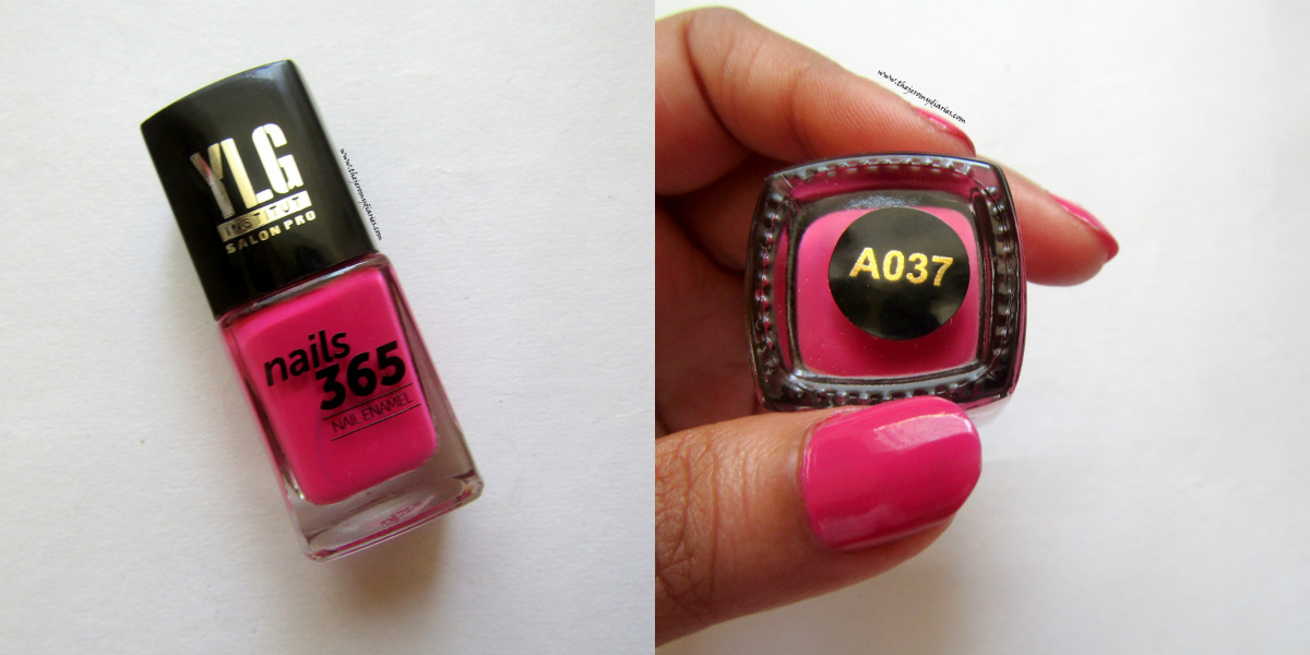ylg nails 365 pink shade the jeromy diaries
